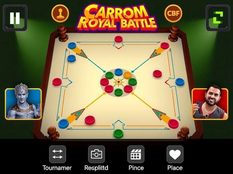 Carrom Royal Battle gameplay screenshot
